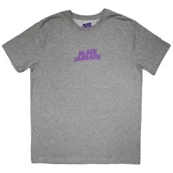 Pánské oblečení Merch Black Sabbath: Black Sabbath Unisex T-shirt: Mini Wavy Logo (medium) M