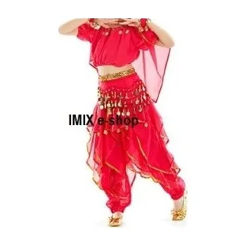 Karnevalový kostým Dětský kalhotový kostým BASHEERA Tmavě růžová M