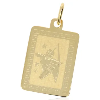 Přívěsek Zlatnictví Helios Zlatá znamení zvěrokruhu Váha: 0,85g, Znamení: Střelec