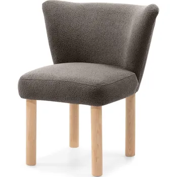 Jídelní židle Čalouněná židle MANZA tmavě hnědá