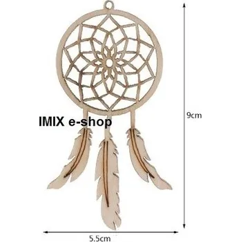 Lapač snů Dřevěný lapač snů malý