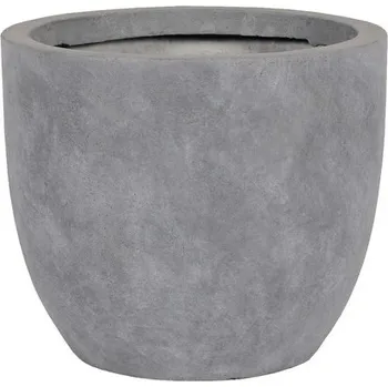Květináč Květináč Liverpool Ø24 x 19,5 cm kamenná šedá