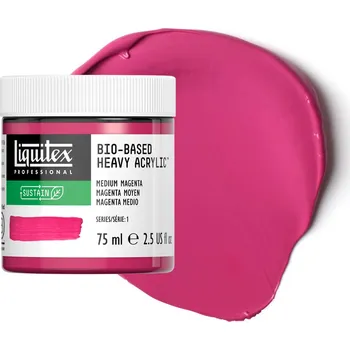Vodová barva Akrylová barva Liquitex Professional Bio-Based - Medium Magenta