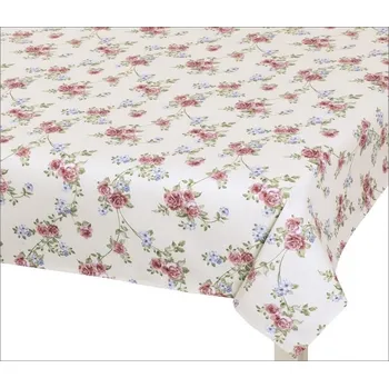 ubrus Ubrus DITA Smetanová,Růžová,Zelená BX1000961 - 70x70 cm