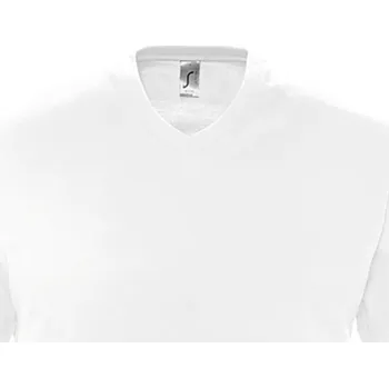 Pánské oblečení SOĽS Victory Pánské triko SL11150 Bílá 3XL