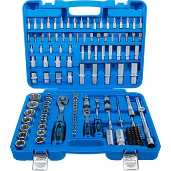 Ruční nářadí BGS technic Gola sada 1/4",1/2", hlavice Super-Lock, 150 ks - BGS 74518