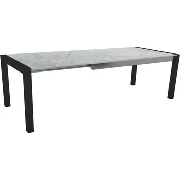 Jídelní stůl Stern Rozkládací jídelní stůl U-Bracket, Stern, obdélníkový 174-234x90x75 cm, rám lakovaný hliník barva dle vzorníku, deska keramický kompozit Dekton barva dle vzorníku