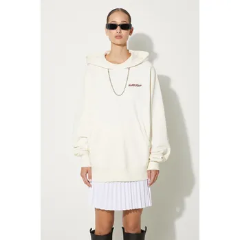 Dámská mikina Bavlněná mikina AMBUSH Ballchain Hoodie, XS, béžová, 02X