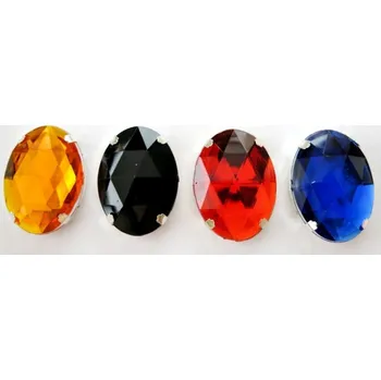 Sběratelství Kámen v pouzdře velký - OVÁL Tmavě modrá