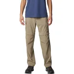 Béžové pánské turistické kalhoty/šortky Columbia Silver Ridge Utility Convertible Pant 2012962221 Velikost: 32/34
