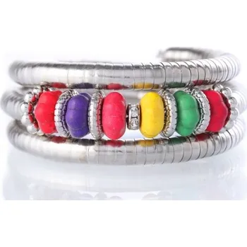 Náramek Prosperk Náramek s barevnými korálky S0410