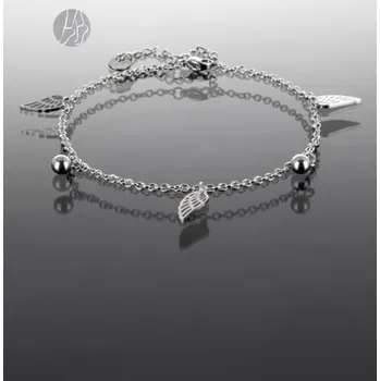 Náramek Prosperk Dámský řetízek na nohu Andělská křídla ocelová S1246