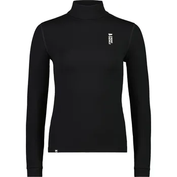 Merino triko MONS ROYALE CASCADE MERINO FLEX 200 MOCK NECK LS WMNS black Velikost: XL