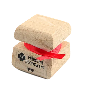Přírodní krémový deodorant s vůní grepu 15 ml