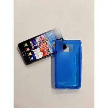 Pouzdro na mobilní telefon S-Line Case pro Samsung i9100 Galaxy S2 blue / modré