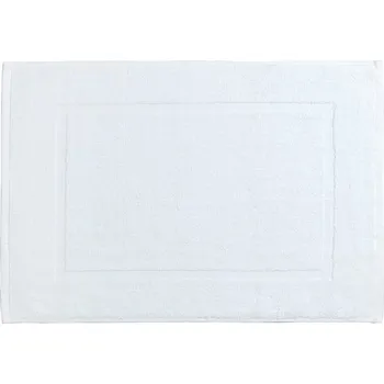 Koupelnová předložka Allstar Podložka na koupelnu TERRY ZEN, 40 x 60 cm, bílá, WENKO