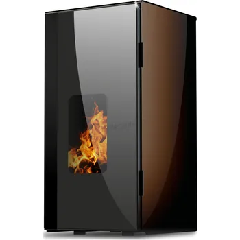 Krbová kamna KRBOVÁ KAMNA NA PELETY SIGMA PRESTIGE 22 kW (S TEPLOVODNÍM VÝMĚNÍKEM, AKCE WiFi modul zdarma)