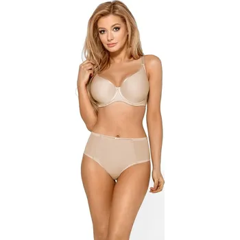 Podprsenka Vyztužená basic podprsenka Mefemi Anna Big Velikost: 85G, Barva: Béžová