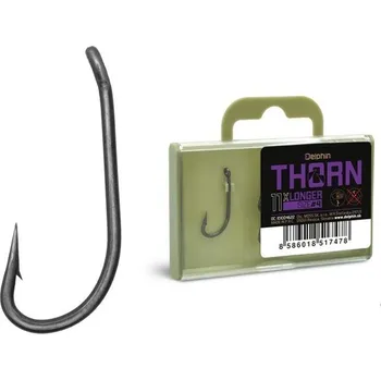 Rybářský háček DELPHIN - Háček Thorn Longer vel. 8 11 ks