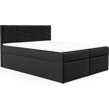 Postel Postel 73 180x200 cm s úložným prostorem Černá