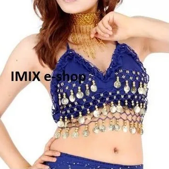 Penízkový TOP krátký č.TP022 Tmavě modrá