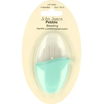 Jehly na korálky John James Pebble 10/12