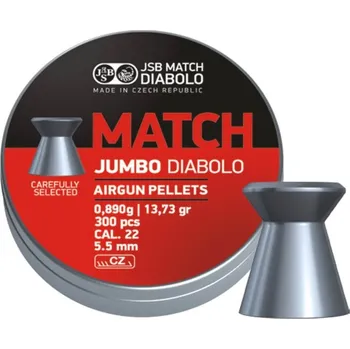 Diabolka Diabolky JSB MATCH JUMBO 5,5mm 300ks