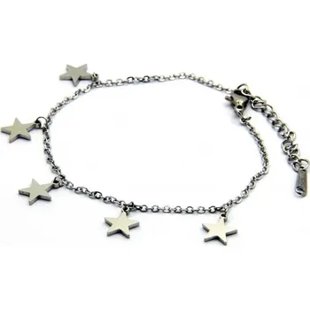 Náramek Prosperk Náramek z chirurgické oceli s hvězdičkami S0405