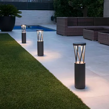 Venkovní osvětlení FARO BARCELONA LED osvětlení cesty Twist antracit LED celkem 10 W - Doprava zdarma