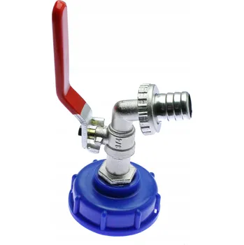 AFF 4120 kohout výpustný s redukcí na IBC nádrž 1/2"