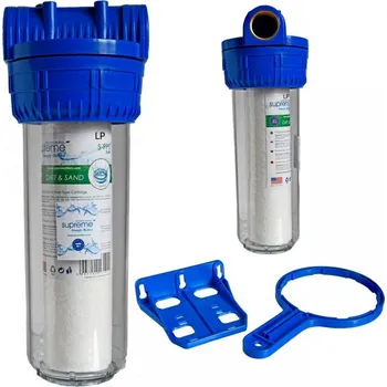 Ochranný vodní filtr SUPREME Filtrační set 10" DN 3/4" s aktivním uhlím