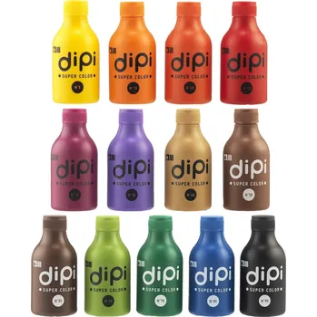 barva na zeď JUB DIPI Super color tónovací pigment do interiérových barev 100 ml 75 Zelený