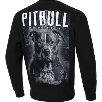 Pánská mikina PitBull West Coast Pit Bull West Coast - SWS STREET KING černá Barva: Černá, Vel: XL