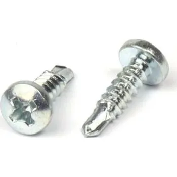 Střešní krytina Šroub do plechu samovrtný s půlkulatou hlavou ZB – 3,9×38 mm