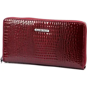 Peněženka Dámská kožená peněženka Jennifer Jones višňová KZ2254507