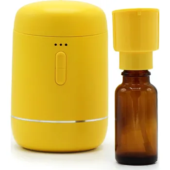 Aroma difuzér AWM Suchý Aromaterapeutický Difuzer - Nebulizér - USB-C - Žlutý + dárek 1ks