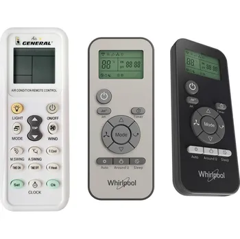 WHIRLPOOL DJ11J2-32, PACF212CO, PACF212HP, PACF29CO, PACF29HP - kompatibilní značkový dálkový ovladač General pro klimatizaci