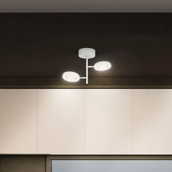 Lampička LEDVANCE LED stropní reflektor Saturn, 2 světla, CCT, vysoký, bílý bílá LED 21 W celkem - Doprava zdarma