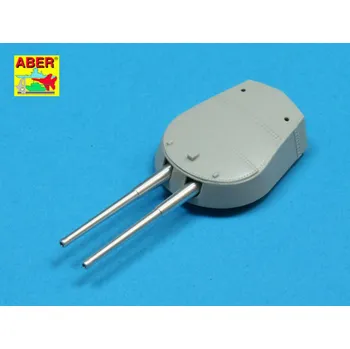 RC náhradní díl Aber Models 1/350 8 pcs 381mm - long barrels for Hood, Repulse