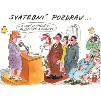 Svatební pozdrav... (pohlednice - Petr Urban)