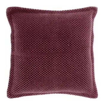 Polštář Režný polštář Zaza vínový