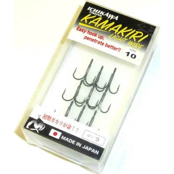 Rybářský háček Trojháčky Ichikawa Kamakiri Teflon Light Wire 10