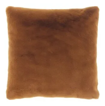 Polštář Sametově hebký polštář Lonne hnědý