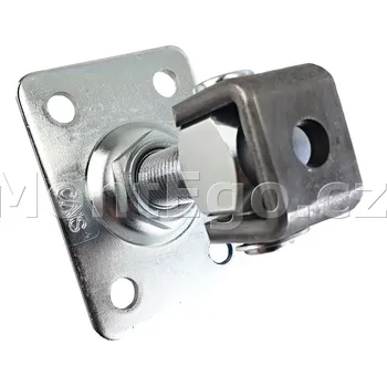 Pohon brány Cais HP24R regulovatelný pant s plotnou 94 x 110 mm k přišroubování, M24