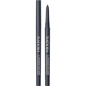 Oční linky Isadora Oci Eyeliner-KajalIntenzivní oční linky s 24hodinovou výdrží a odolné proti rozmazání 63 Steel Gray 0,3 g ()