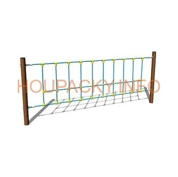 Dětský domeček Lanová síť LP010KW - hnědý (v.p. 1 m)