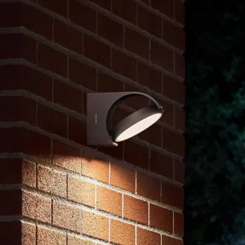 Venkovní osvětlení Philips Mimosa LED venkovní nástěnné, nastavitelné - šířka nástěnného držáku 4,5 cm antracit LED celkem 7 W - Doprava zdarma