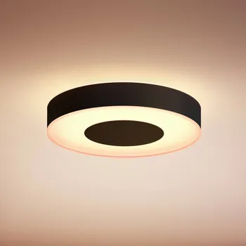 Lampička Philips Hue Xamento LED stropní světlo, 38cm černá černá, bílá LED 33,5 W celkem - Doprava zdarma