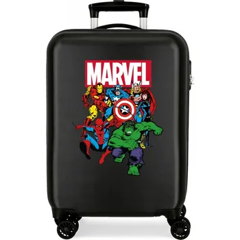 JOUMMABAGS Cestovní kufr ABS Avengers Black 55 cm