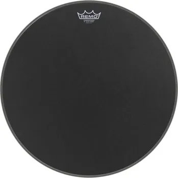 Blána Remo Blána pro bicí Powerstroke 3 Black Suede Bass drum24" P3-1824-ES 12406
